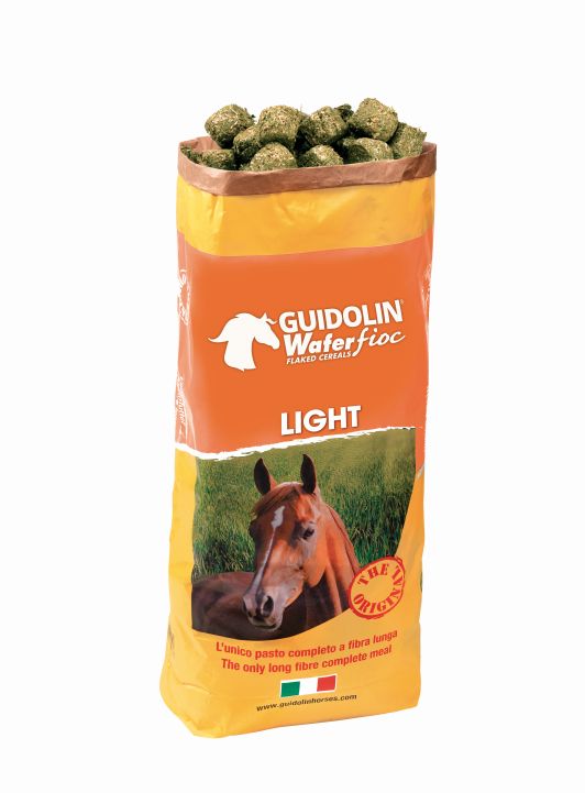wafer_fioc_light Guidolin Wafer Fioc Light 20kg Komplettes Pferdefutter für empfindliche Pferde Zuckerreduziert
